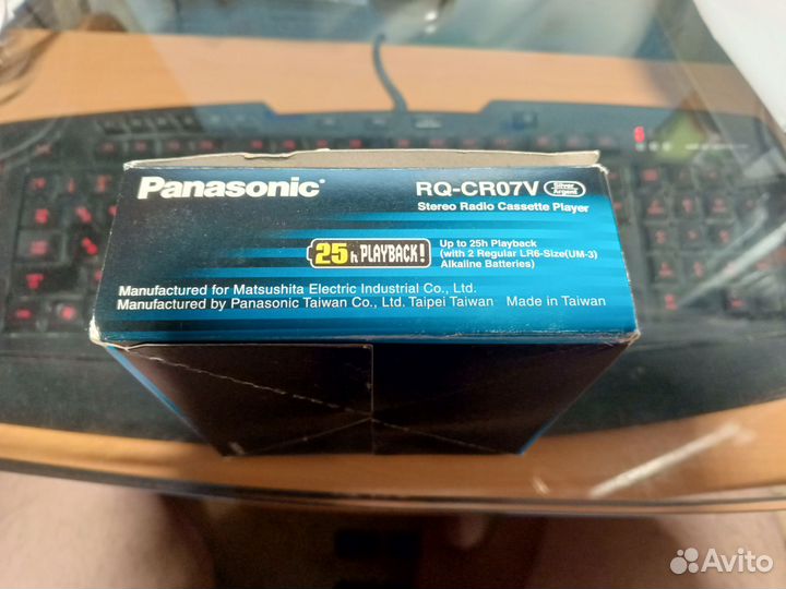 Кассетный плеер Panasonic RQ-CR07V