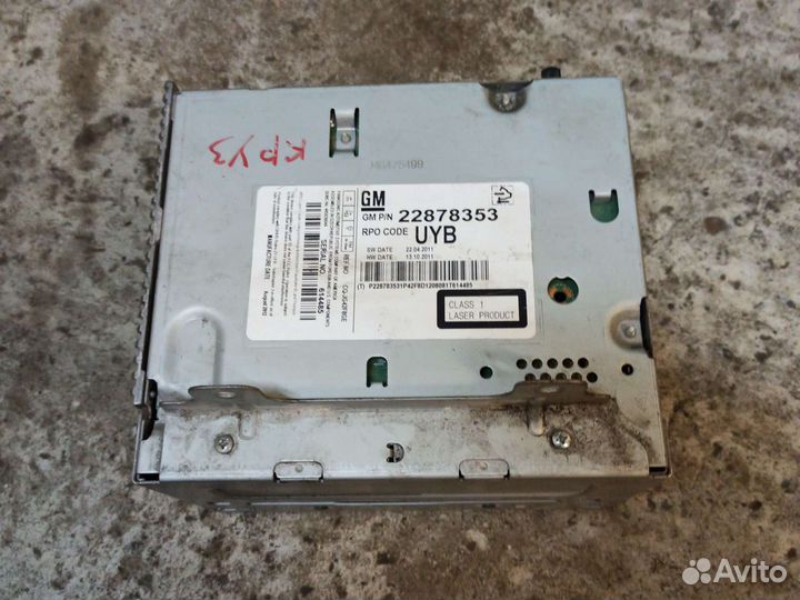 Магнитола Chevrolet Cruze