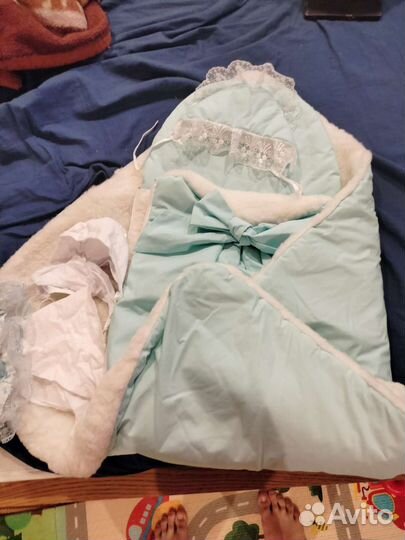 Конверт на выписку зимний новый