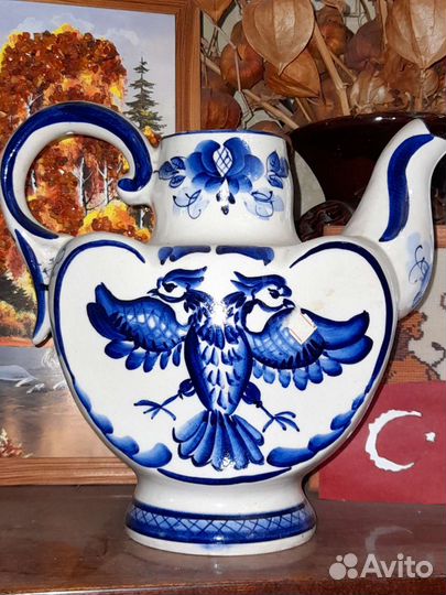 Посуда СССР гжель