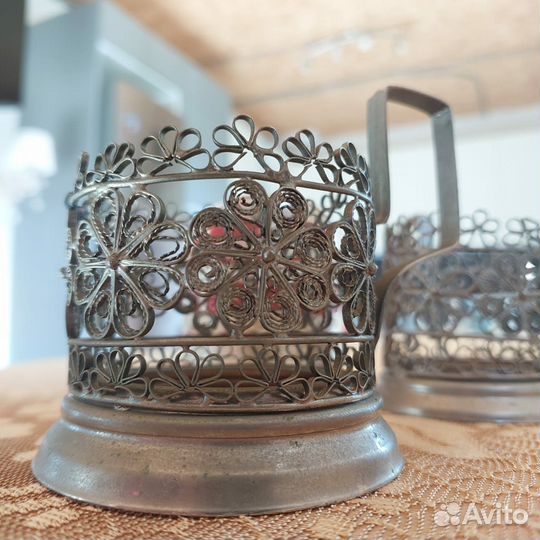 Подстаканник скань Кхи СССР