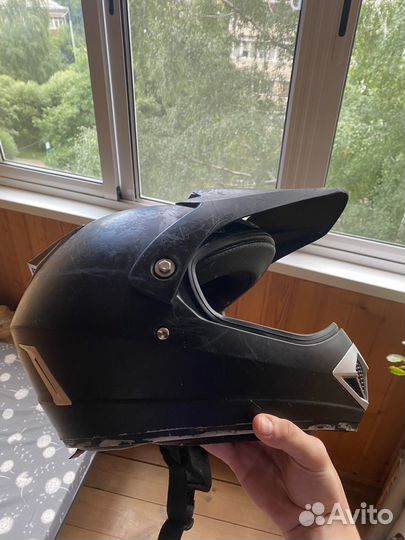 Шлем кроссовый бу