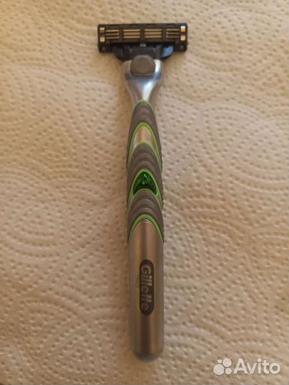 Станок для бритья Gillette Mach3 Power + кассета