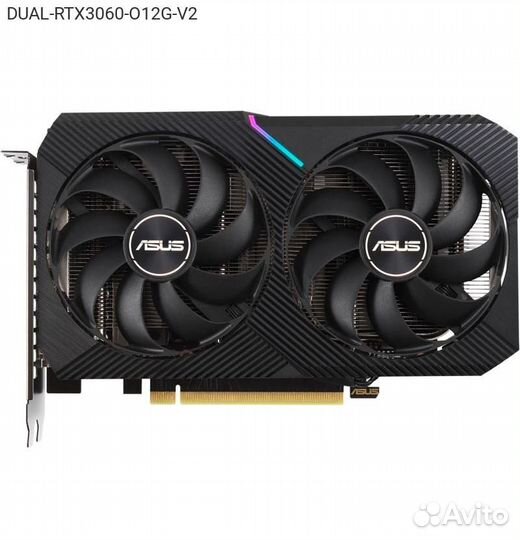 Видеокарта Asus nVidia GeForce RTX 3060 TUF Gaming