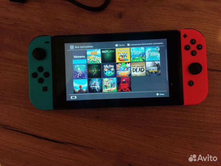 Nintendo switch Rev 2 прошитая чип