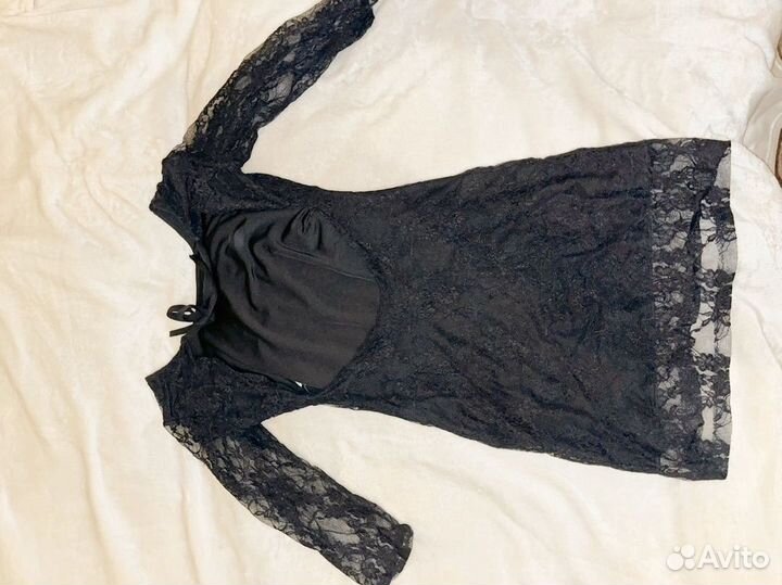 Платье черное