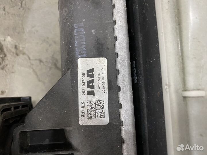 Кассета радиаторов kia ceed