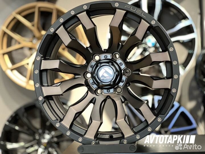 Диски литые R18 6x135 Ford Explorer Fuel Bronze