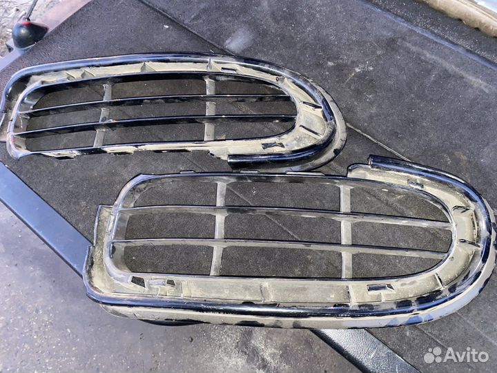 Решетка бампера Porsche boxster