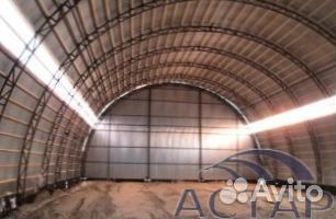 Новый Арочный Ангар от производителя 8х4х20м