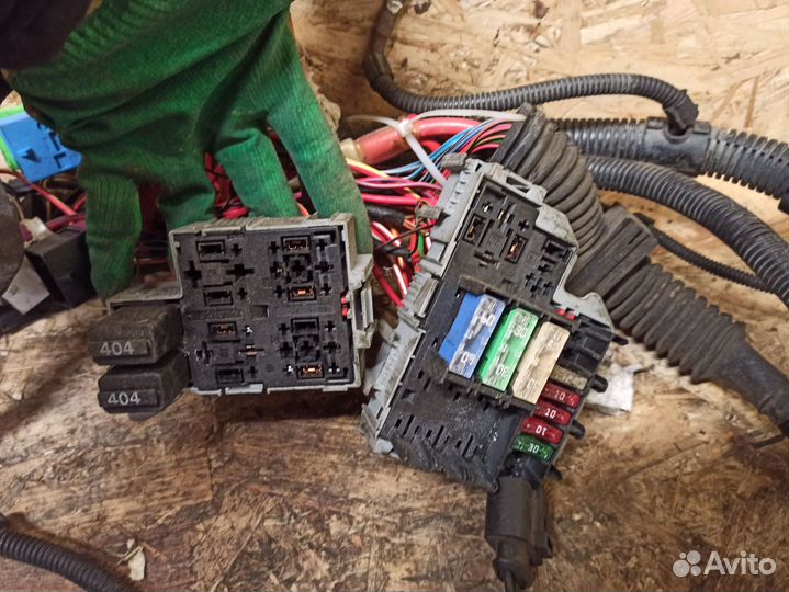 Проводка мотора Volkswagen Touareg 7L BAC