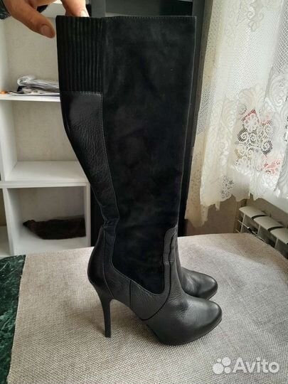 Сапоги ботфорты