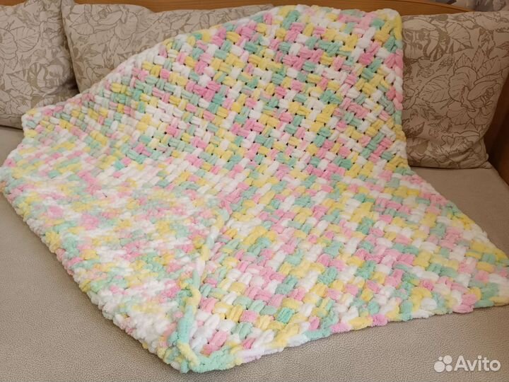 Плед ручной работы