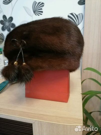 Берет норковый