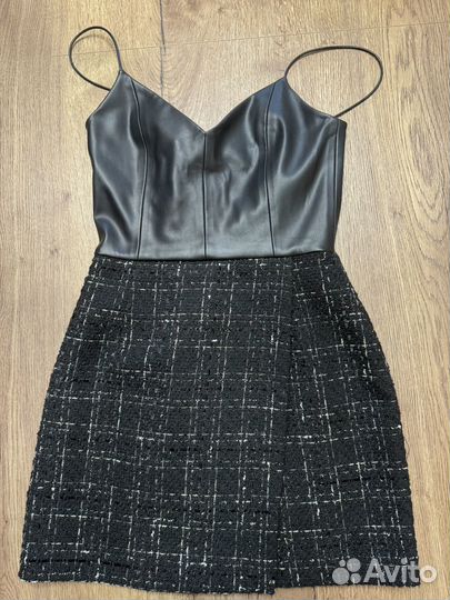 Черное платье Lime размер S