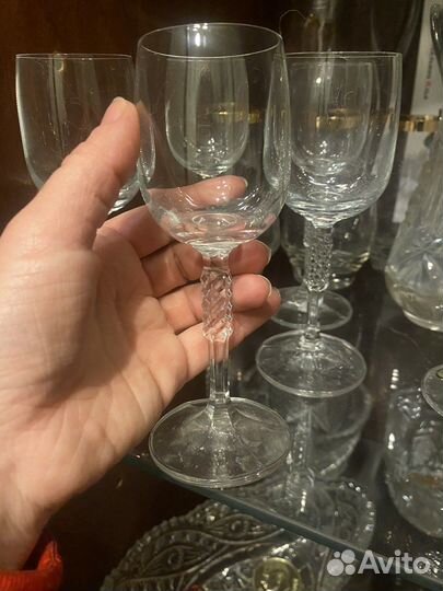 Хрустальные бокалы СССР