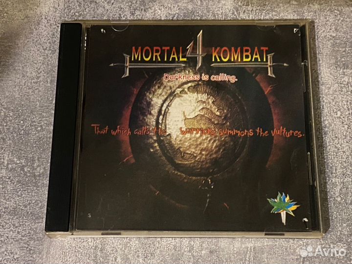 Mortal Kombat 4 PS1 Английская версия