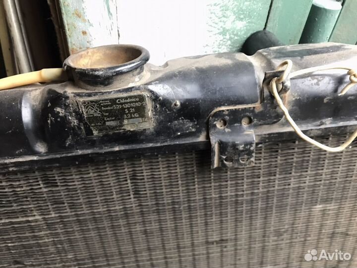 Радиатор. Советские авто Nysa, возможно на другой