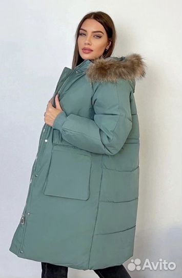 Пуховик женский новый (зима)