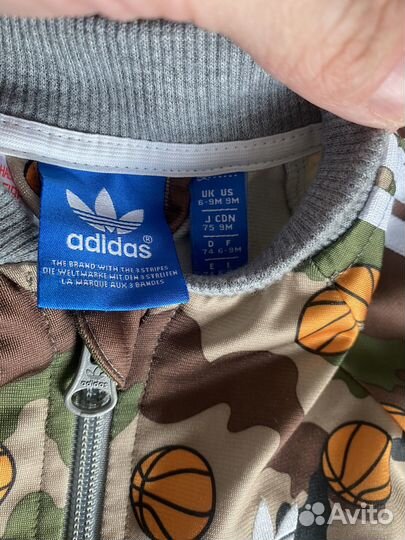 Детский костюм Adidas 74р 6-9мес