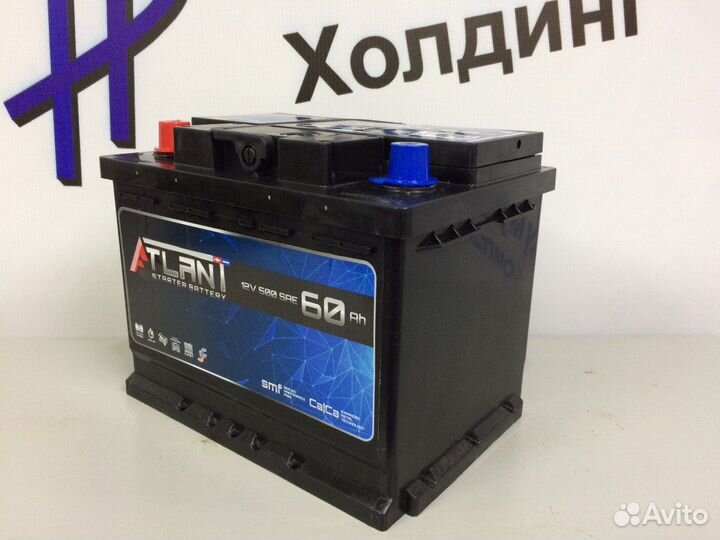 Аккумулятор Atlant 60 Ач 500 А