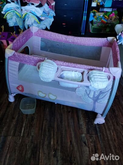 Кровать манеж