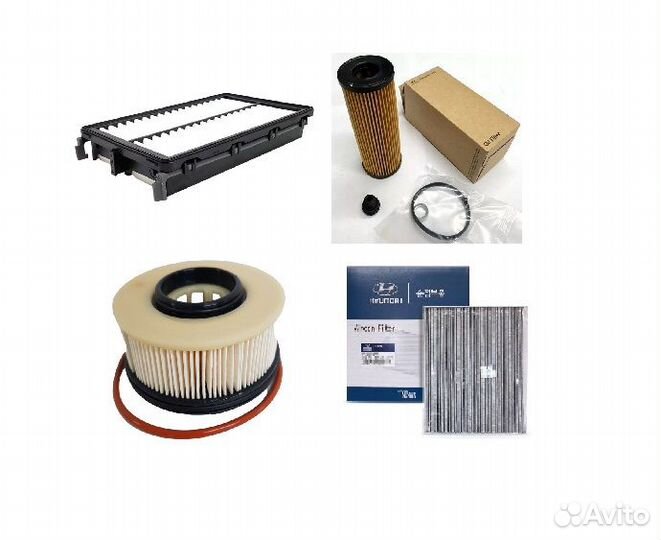 Комплект фильтров Santa Fe TM 2020- 2.2 Дизель
