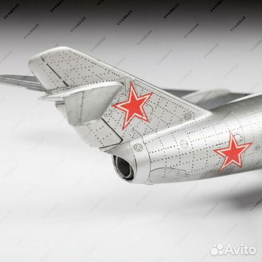 Миг-15 модель самолёта от Zvezda, 1/72,код 7317