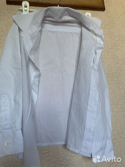 Рубашка белая школьная