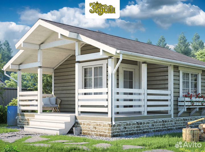 Баня готовая от производителя