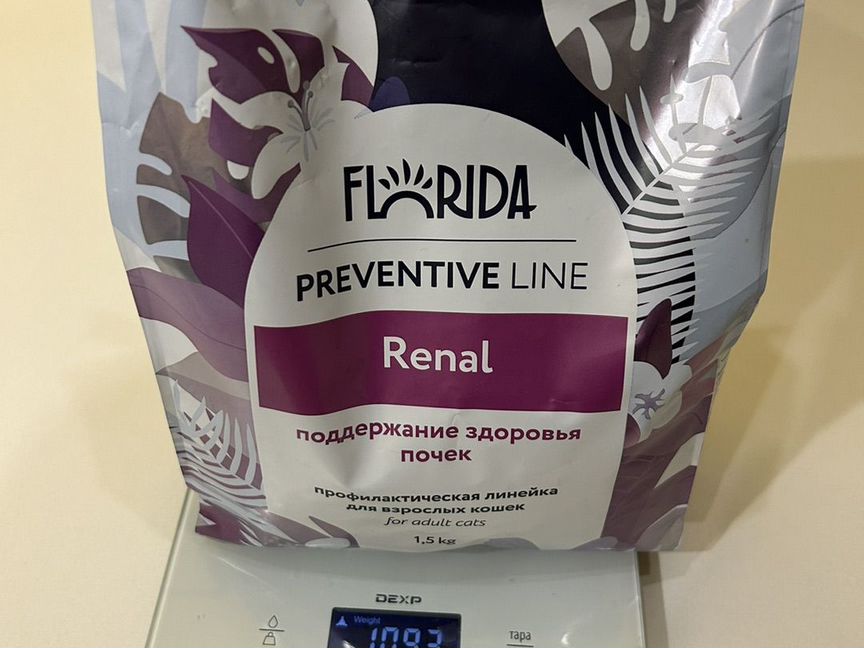 Сухой корм для кошек Florida Renal для почек