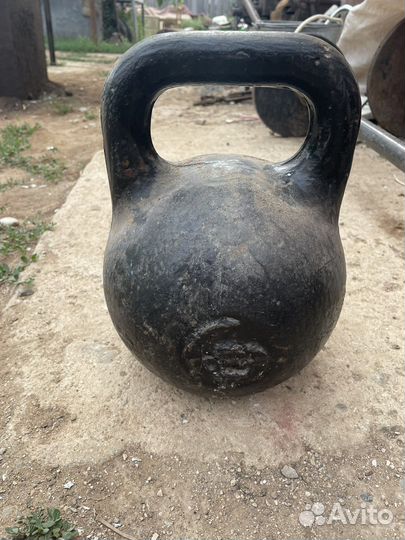 Гиря 32 кг СССР