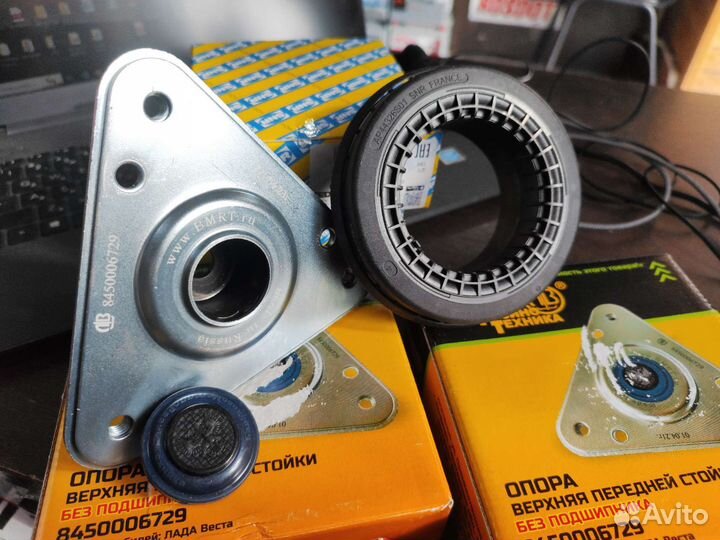Опора переднего амортизатора+ подшипники Веста 2шт