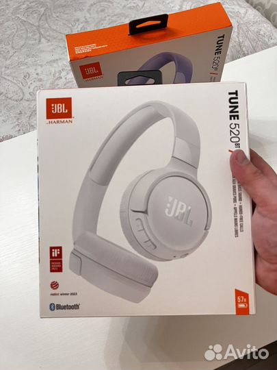 Беспроводные наушники jbl tune 520bt