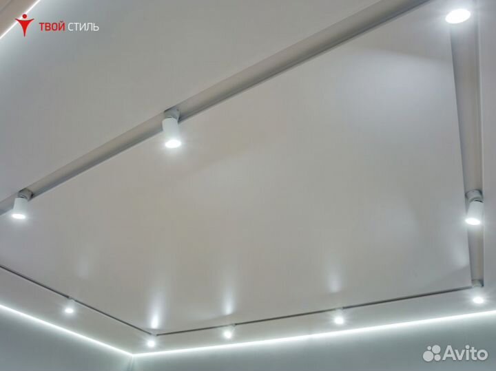 Натяжные потолки. Гарантия до 30 лет