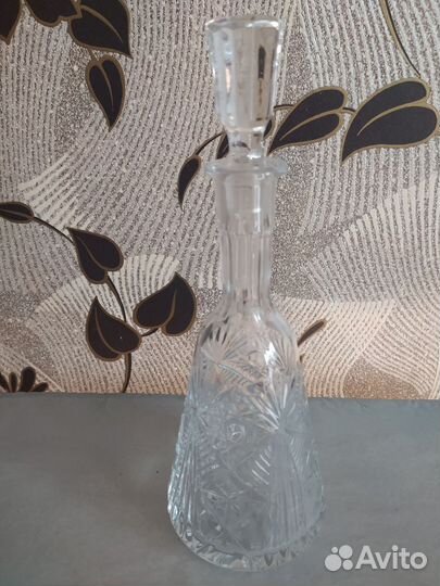 Графин хрустальный СССР