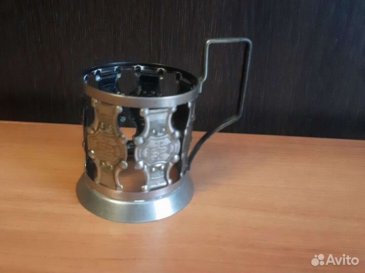 Подстаканник мельхиоровый СССР