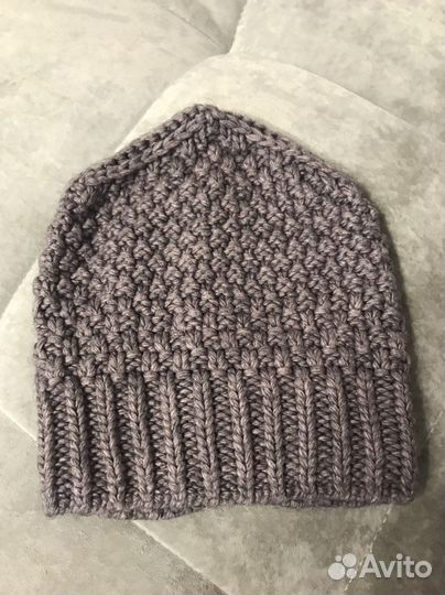 Комплект шапка и снуд зимний