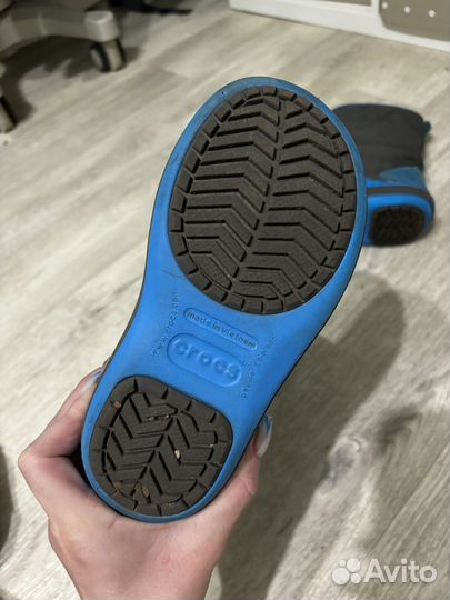 Резиновые сапоги crocs