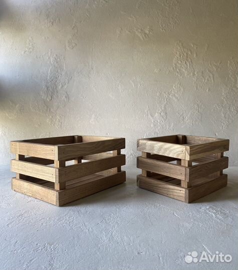 Деревянный ящик/ящики из дуба