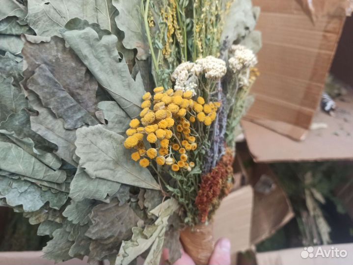 Дубовый веник,пихта,чай,подушки и т.д