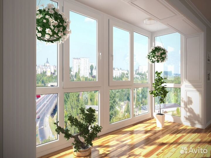 Безрамное и рамное остекление любой сложности