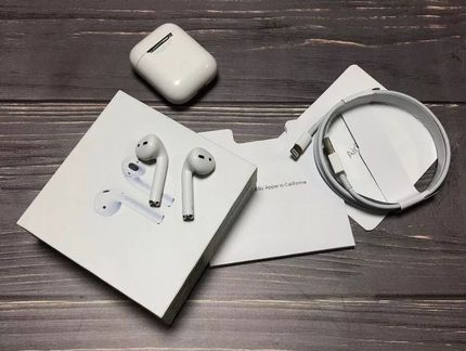 Наушники AirPods 2 Lux/Premium новые