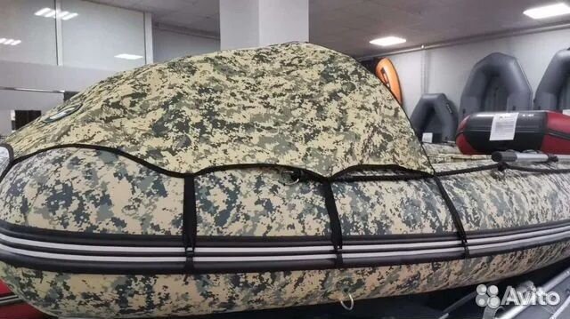 Лодка пвх Gladiator E350 PRO camo