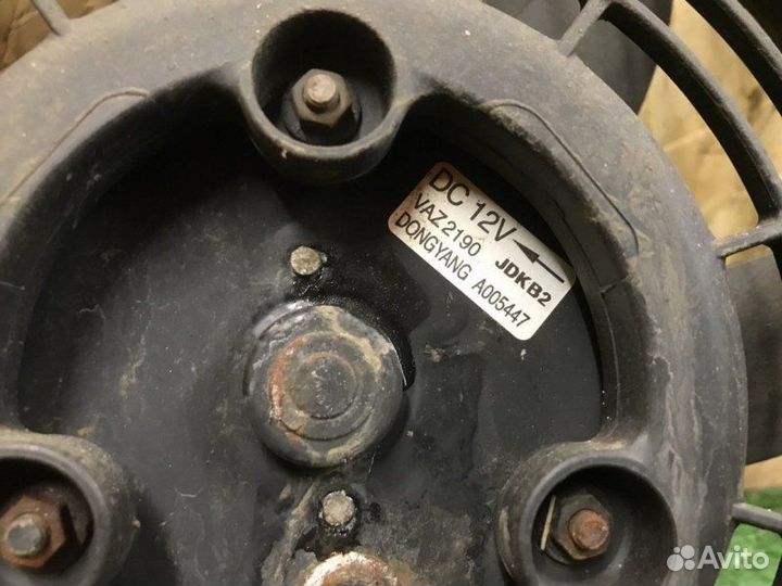 Вентилятор радиатора кондиционера LADA Kalina 2