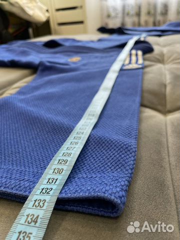 Кимоно синее для дзюдо adidas contest 160 объявление продам