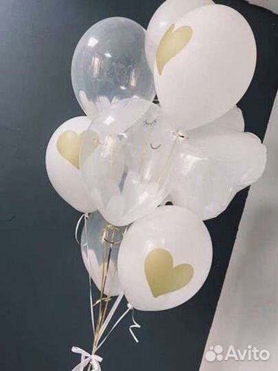 Воздушные шары с гелием. Оформление