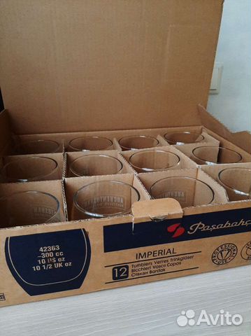 Стаканы 12шт в коробке