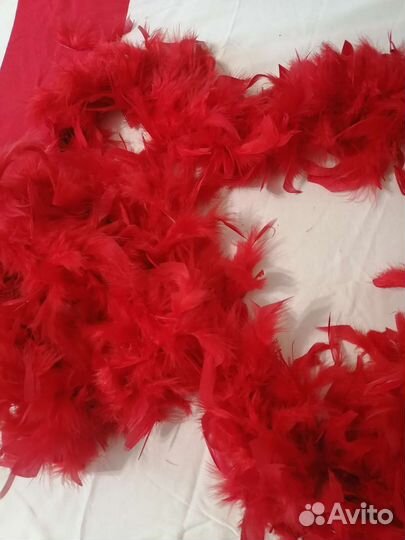 Боа из перьев страуса 2м