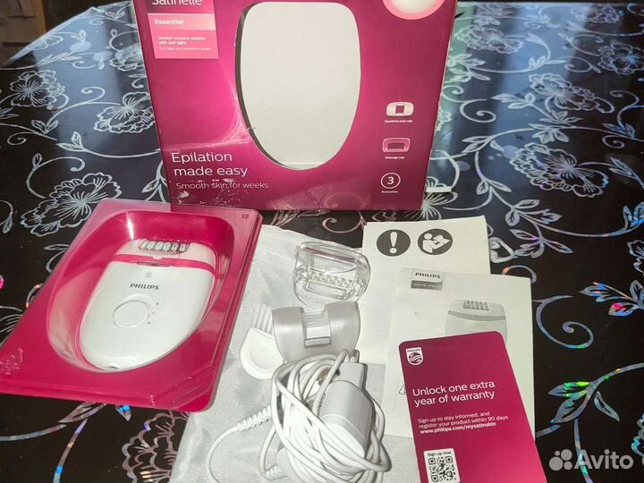 Эпилятор Philips новый